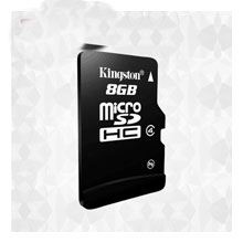 SDC4/8G SD Memory Card Black