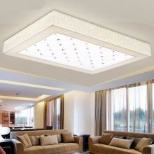 HD LED ceiling lamp bedroom living room ceiling lamp with remote control stepless dimming 36W gold s